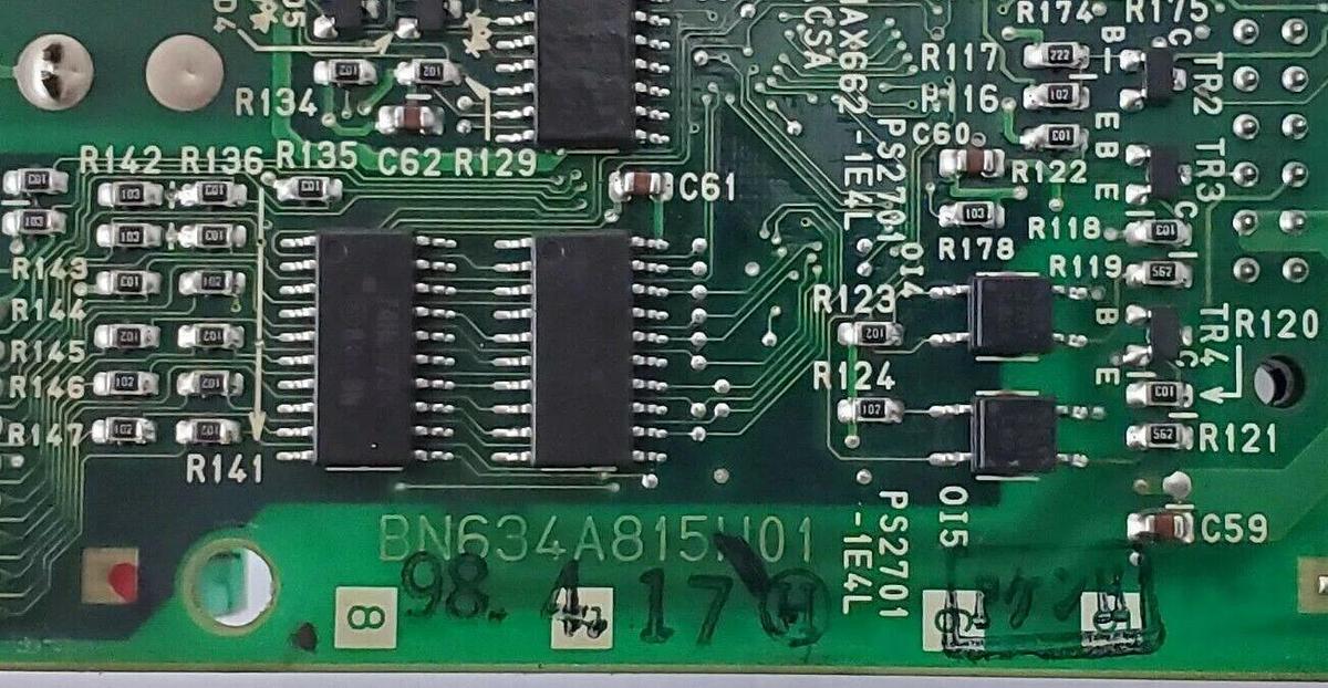 Used MITSUBISHI RK111B-11 PC BOARD ADD ON MULTI PORT 6PORT