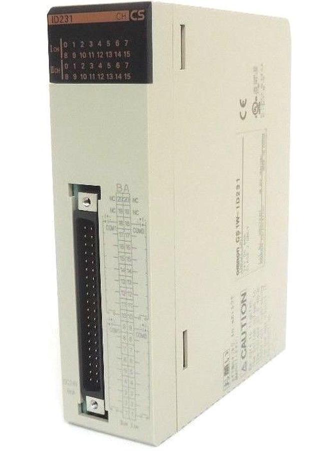 Used OMRON CS1W-ID231 INPUT UNIT 24V DC 6mA CS1WID231, ID231