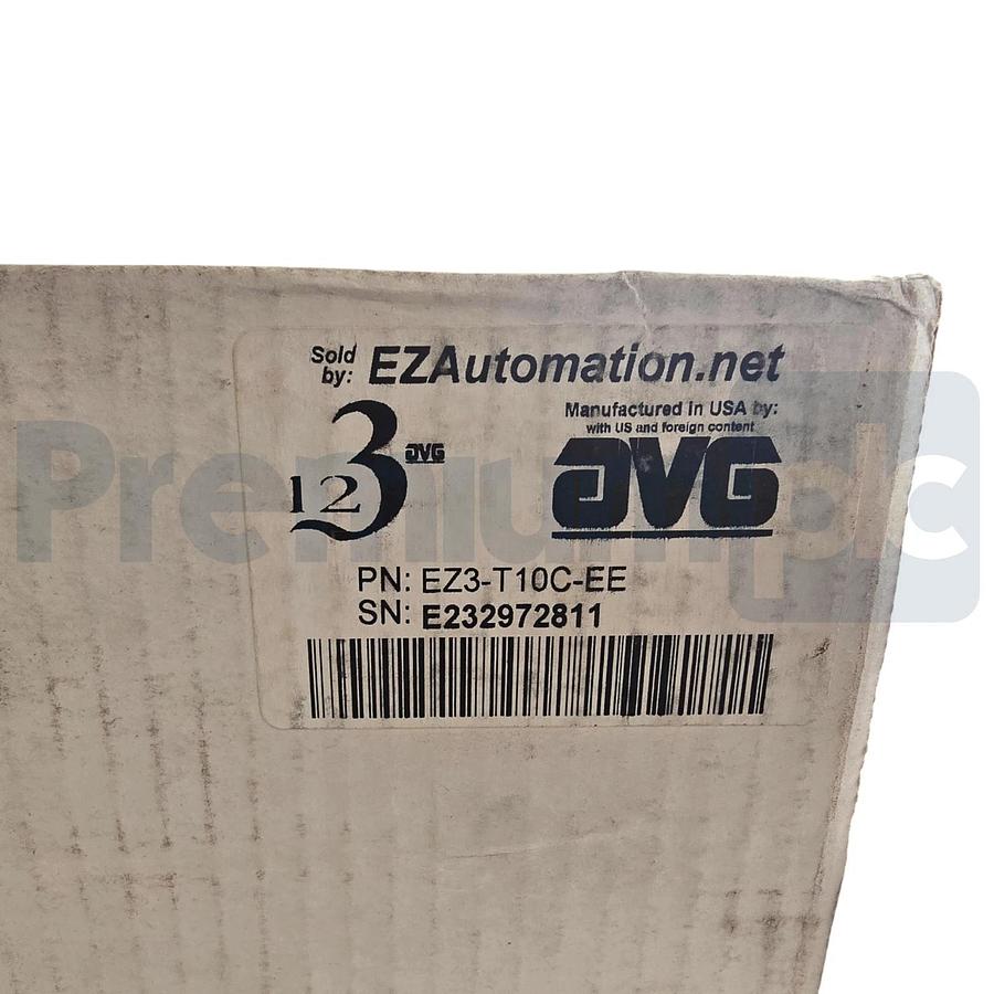EZAutomation AVG Automation EZ3-T10C-EE Touchpanel HMI 10" TFT Color NSMP (read)