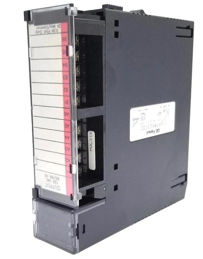 Used GE FANUC IC693MDL310C OUTPUT MODULE .5AMP, 12POINT, 120VAC