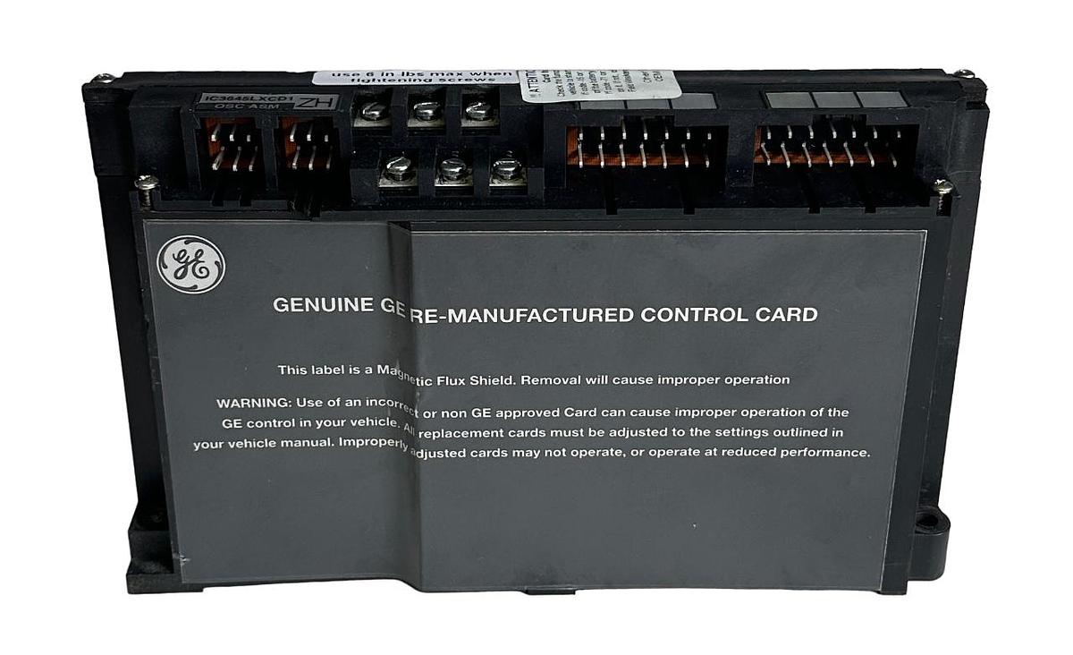 Used REPAIRED GE LXD1-ZH / LXD1ZH EV100 VEHICLE CONTROL CARD IC3645LXCD1 ZH FSIP
