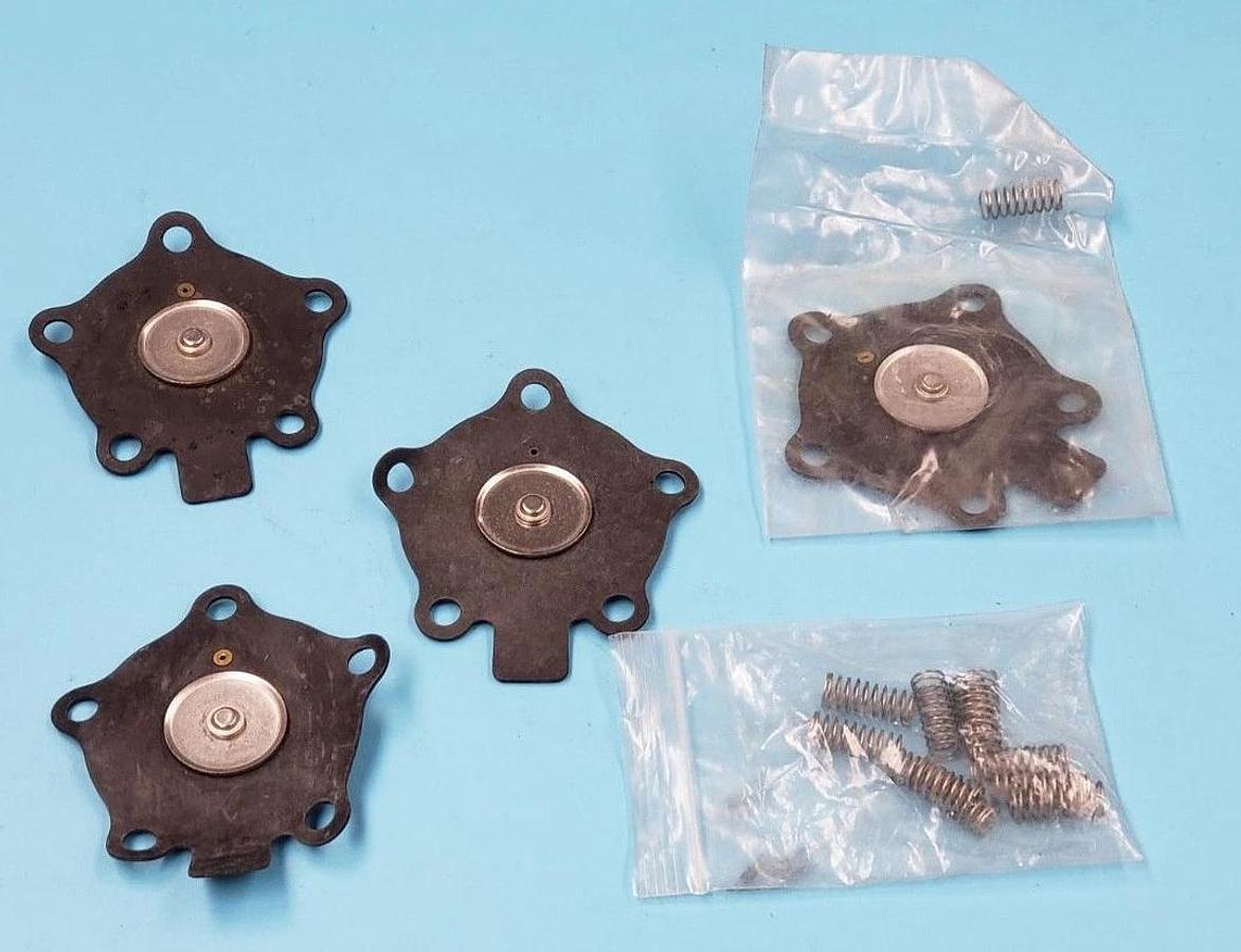 Used LOT OF ASSORTED ASCO RED HAT SOLENOID VALVE REBUILD KIT HARDWARE