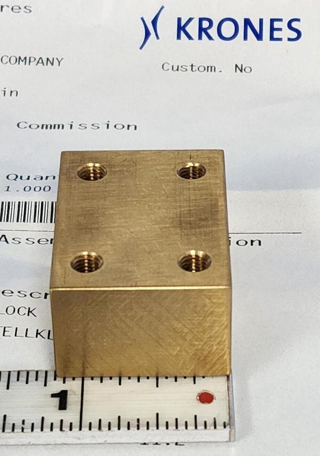 NEW KRONES 1-054-49-008-0 BLOCK 1054490080