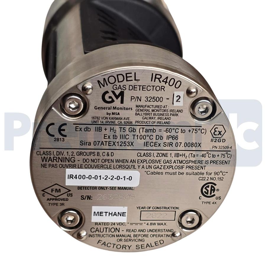 Used MSA S5000 Methane LEL Gas Monitor Bluetooth-HART S5000-2-0-0-2-00-R31-D00-0 NSMP