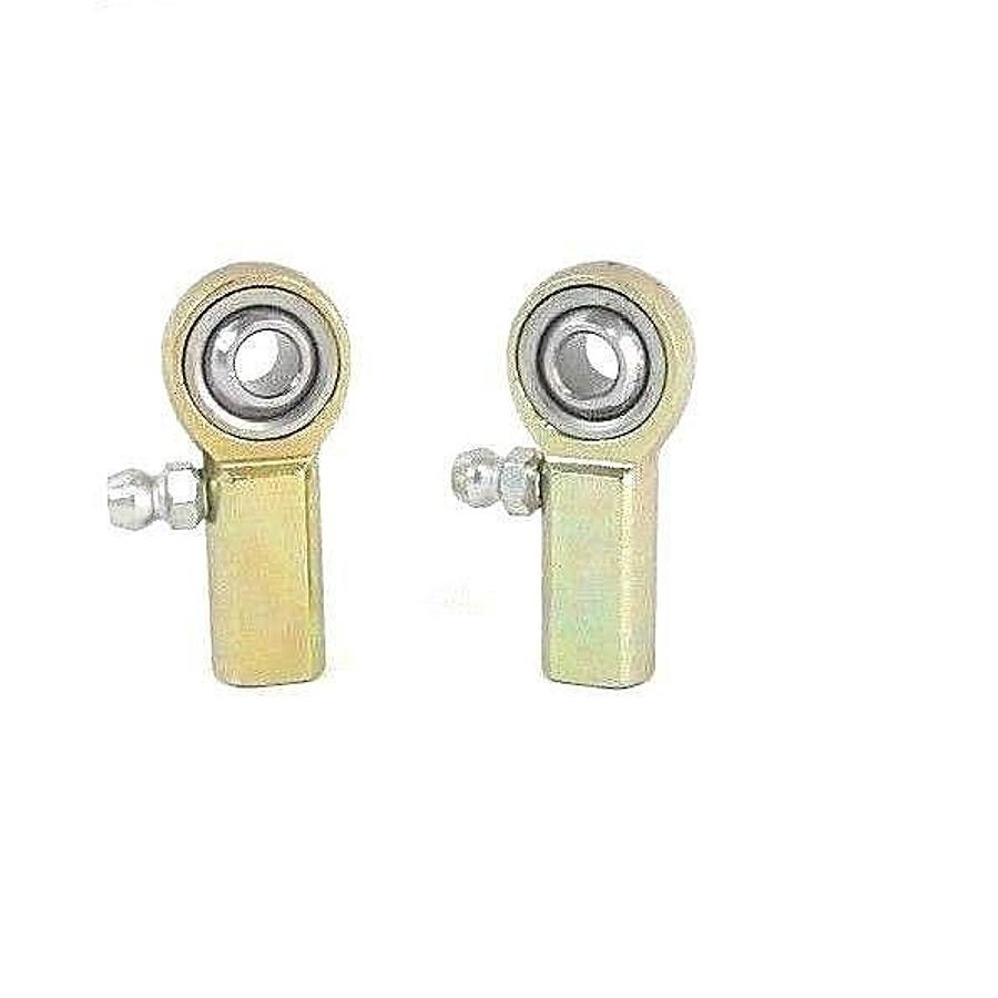 Used LOT OF 2 NEW AURORA MW-4Z FEMALE RH ROD END MW4Z, .250'' ID, 1/4-28 THREAD