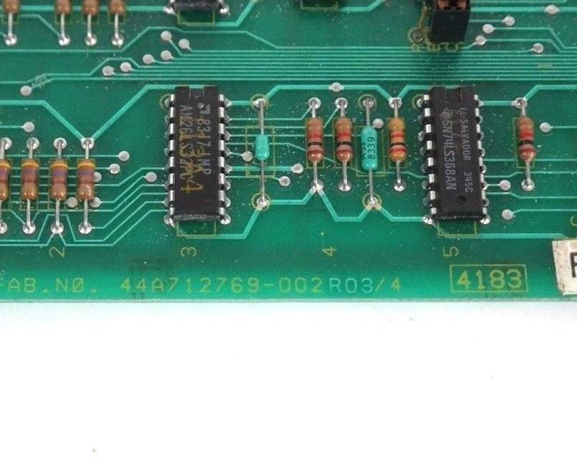 Used GE FANUC IC600CB503A CONTROL MODULE 44A297034-G03, 44A712769-002 R03/4