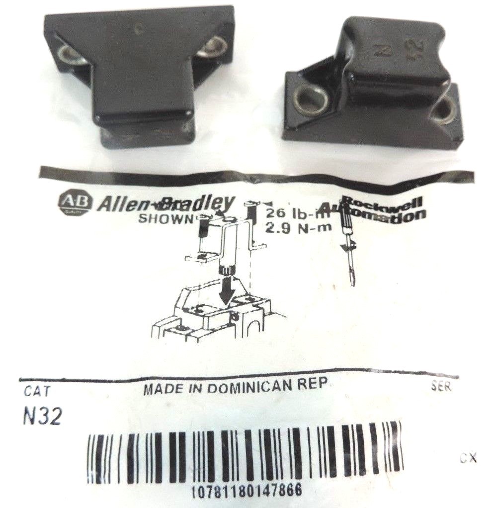 Used LOT OF 3 NEW ALLEN BRADLEY N32 OVERLOAD THERMAL UNIT HEATING ELEMENTS