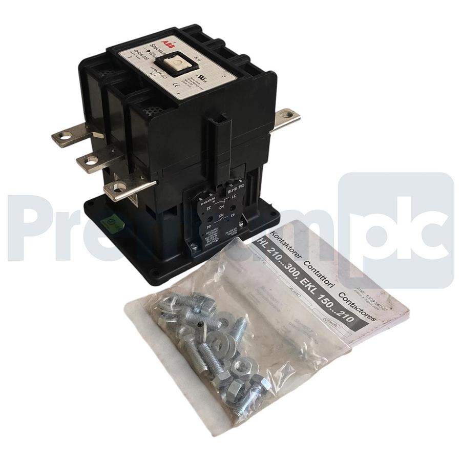 Used ABB EHDB220-21-11 DC Drive Contactor SK825485-AF EHDB220C-1L 110V/120V Coil XLNT
