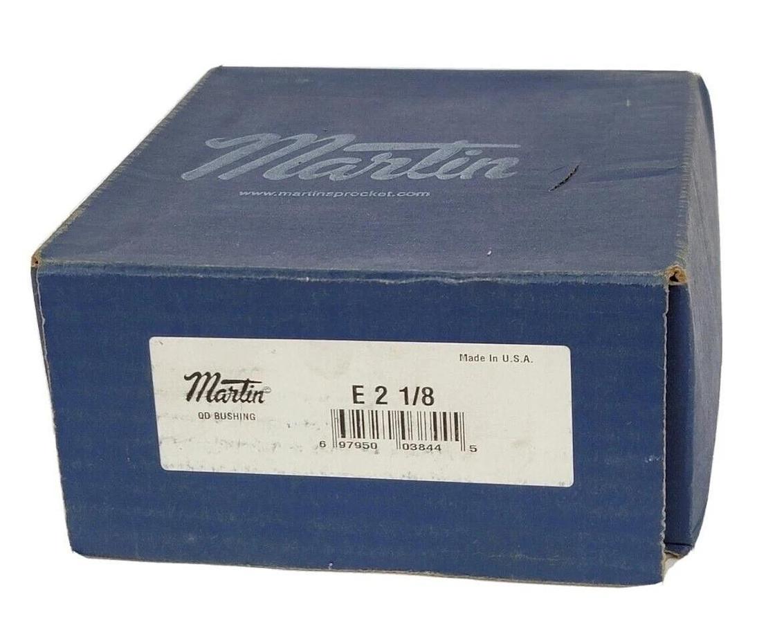 Used NIB MARTIN E-2-1/8 QD BUSHING E 2 1/8