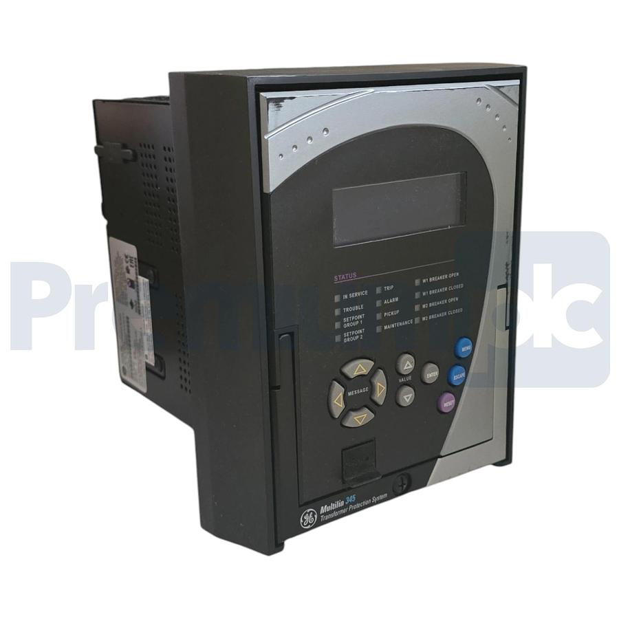 Used GE MULTILIN 345 TRANSFORMER PROTECTION RELAY 345-E-P5-G5-H-E-S-N-N-SN-D-N (read)