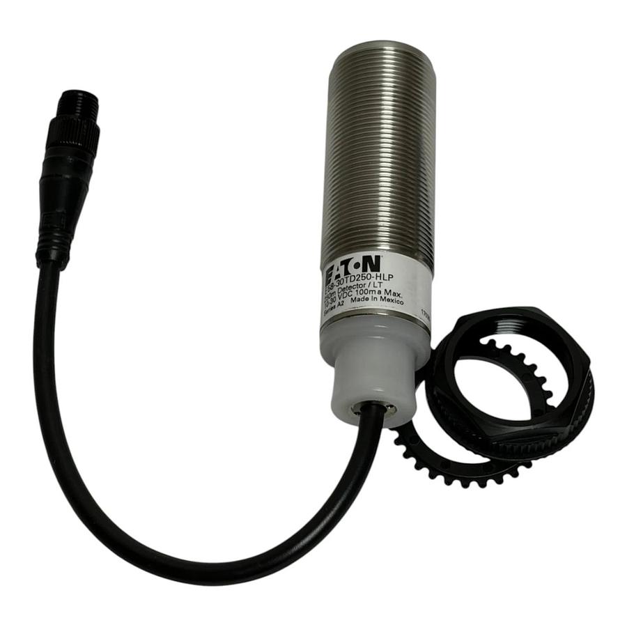 Eaton E58-30TD250-HLP Harsh Duty Photoelectric Through-Beam Detector New Surplus