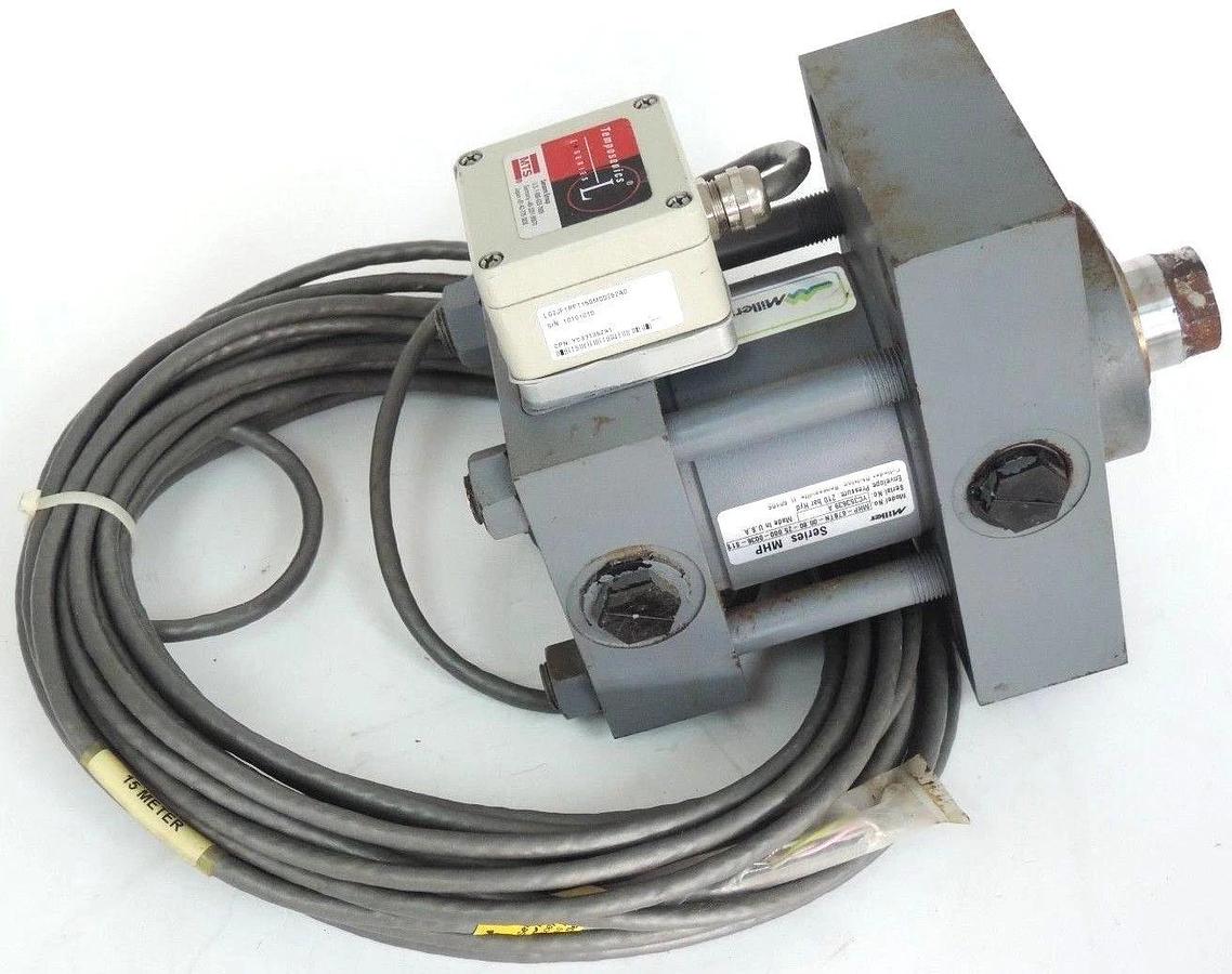 MILLER MHP-67BTN-00.80-25.000-0036-S11 CYLINDER W/ TEMPSONICS L SERIES SENSOR