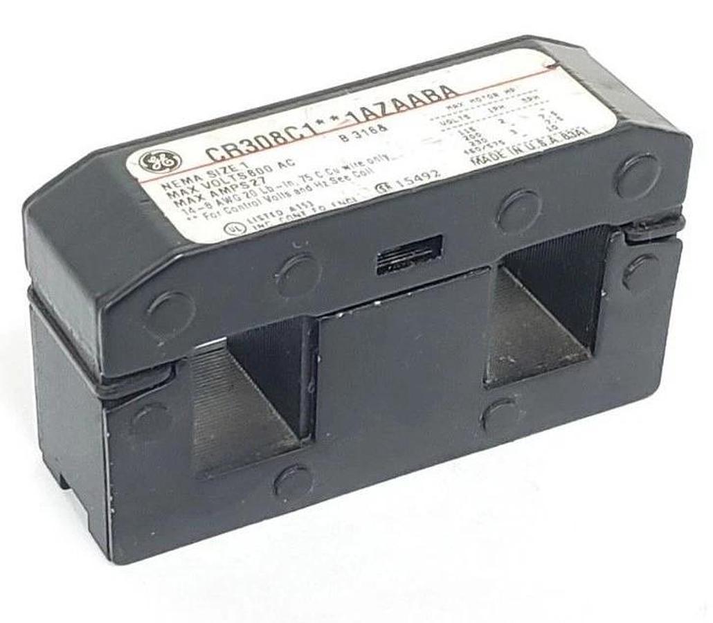 Used GENERAL ELECTRIC CR308C1**1AZAABA COIL ACCESSORY