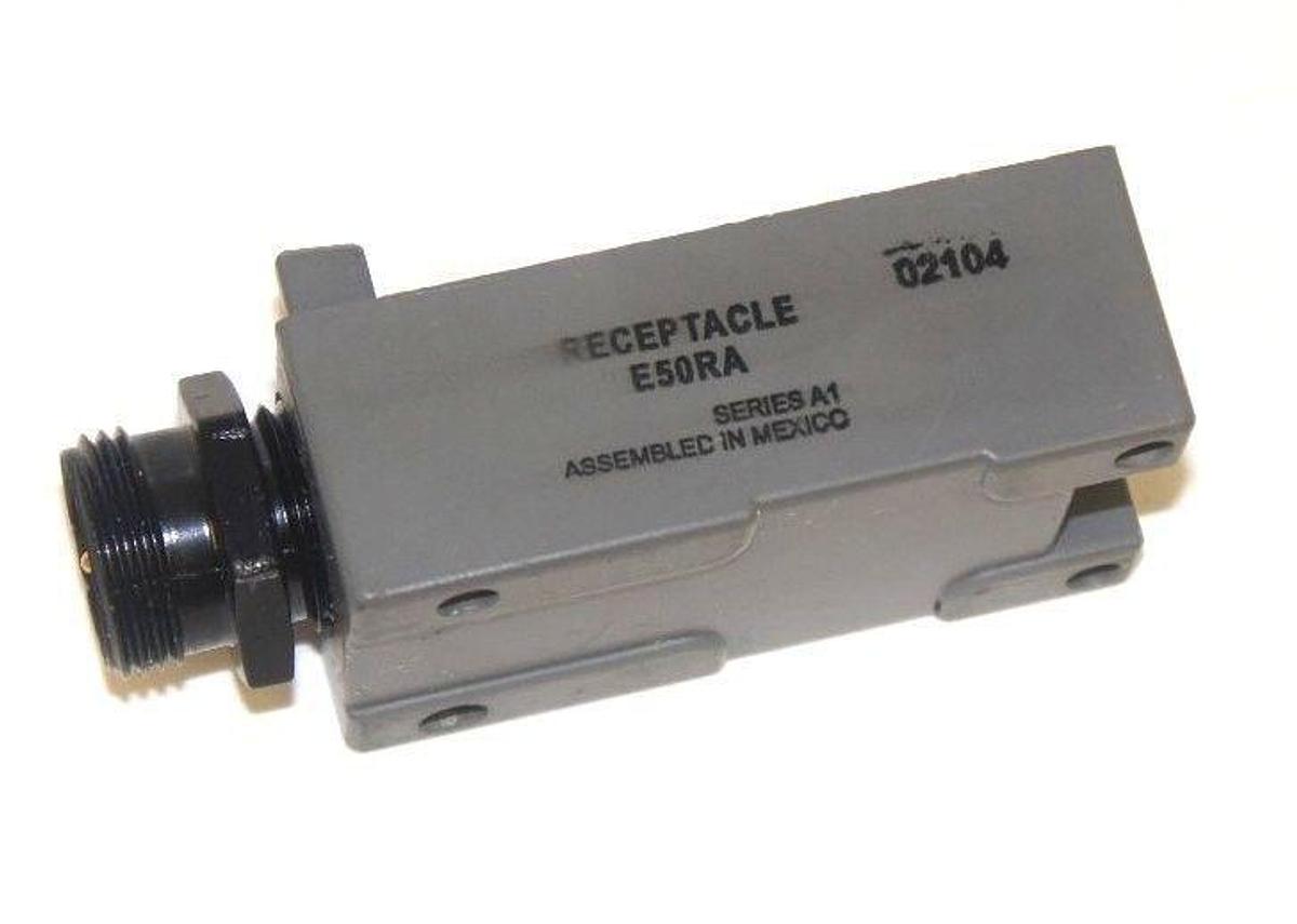 Used CUTLER HAMMER E50RA LIMIT SWITCH RECEPTACLE, SER A1, E50-RA