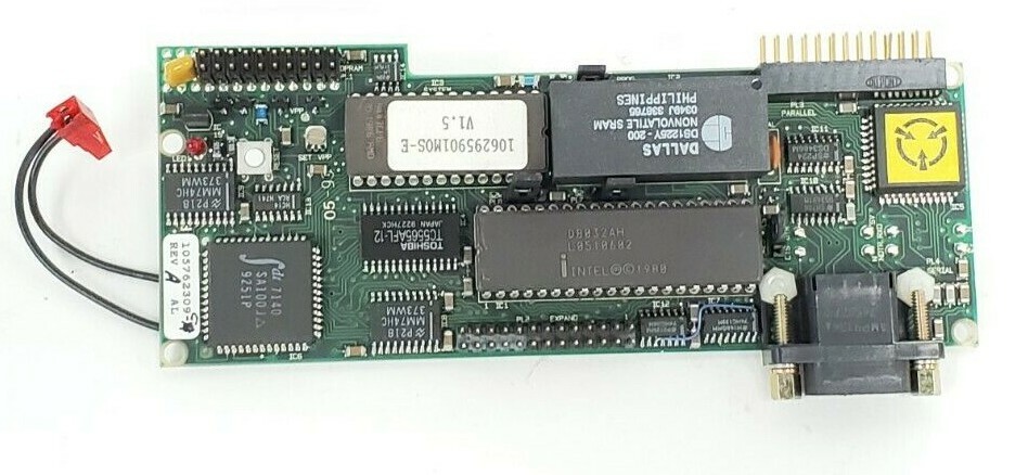 Used BOSTON FINCOR 105762309-C INTERFACE BOARD REV. A AL, 106295901M0S-A V1.5