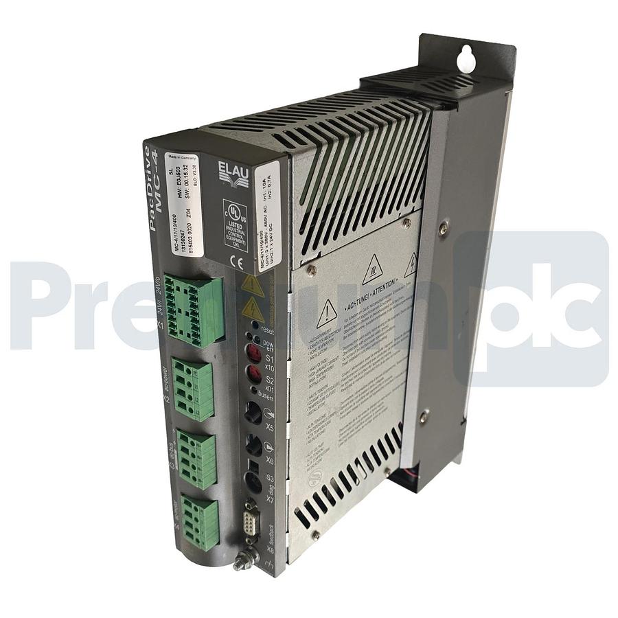 Used Schneider Electric ELAU PacDrive MC-4 Servo Drive MC-4/11/10/400 | HW: E0J503