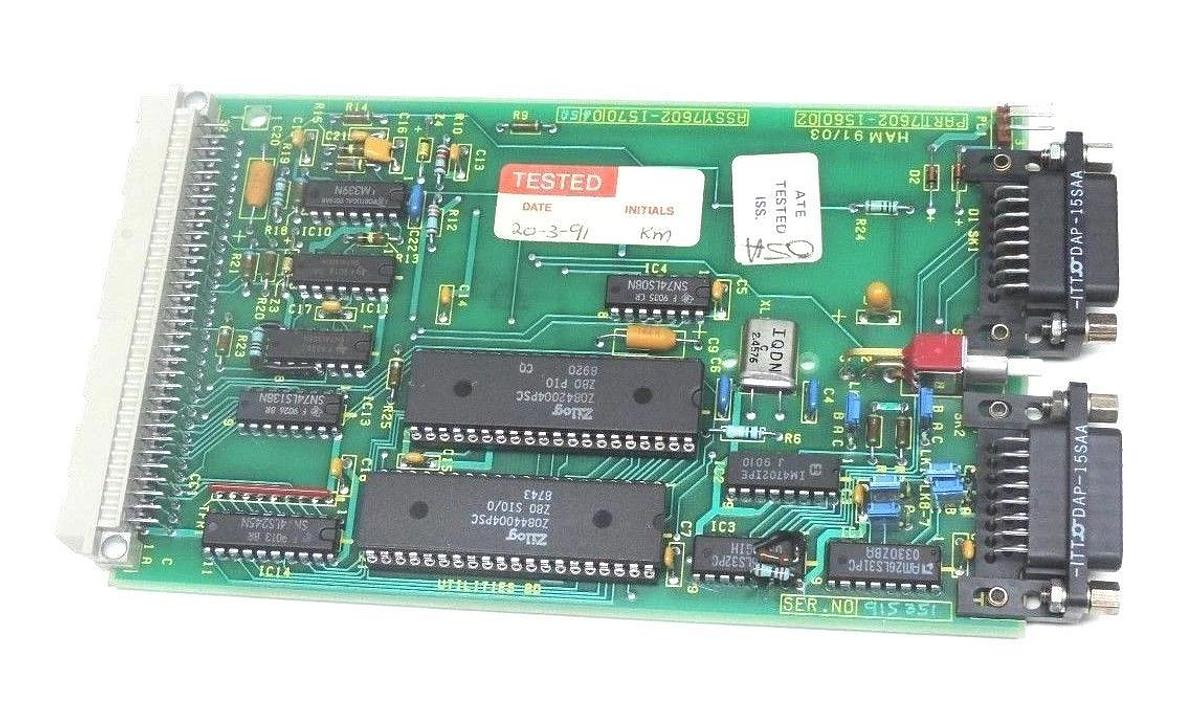 Used PRESSTECH 7602-15700, 7602-1560-02 PC BOARD 7602-156Z-02 E5 CEL