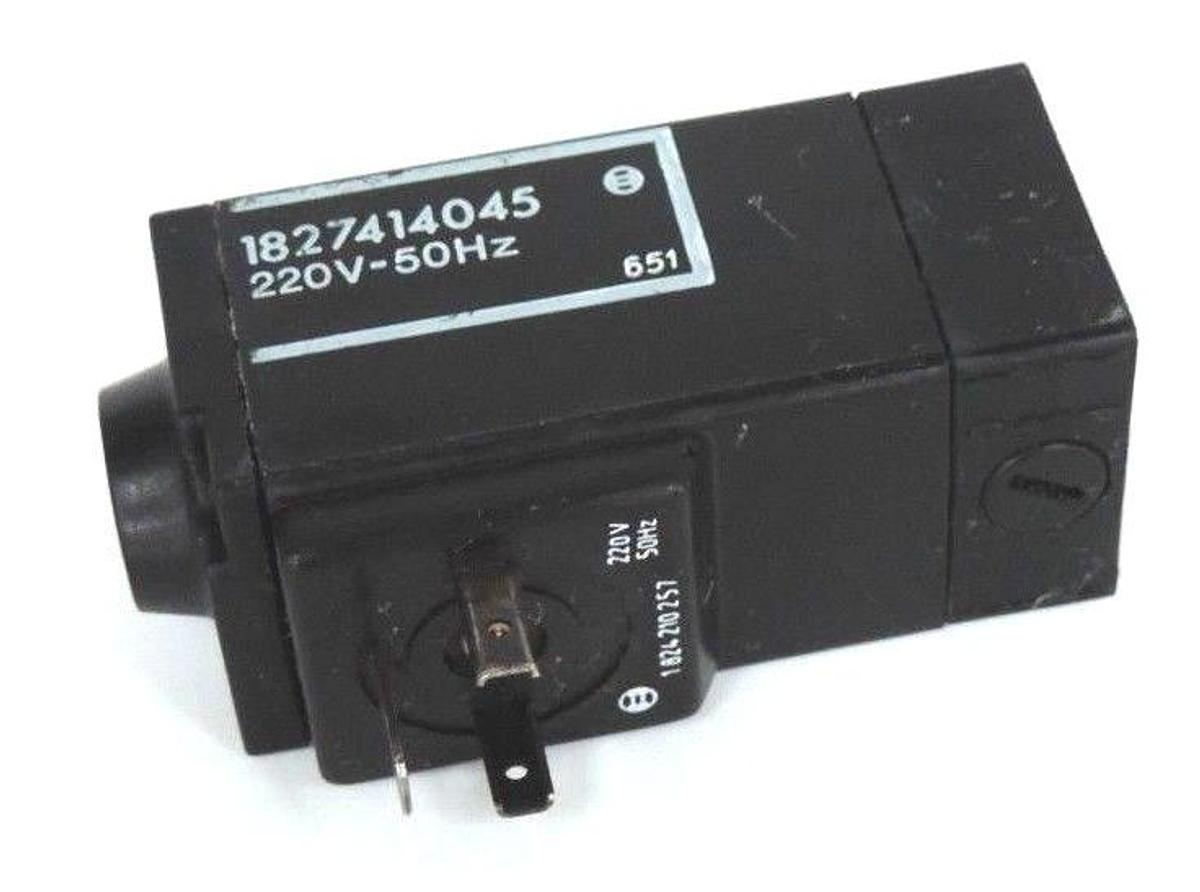 Used BOSCH 1 827 414 045 PILOT VALVE 1827414045, 220V~50/60Hz 230V~60Hz 1824210257