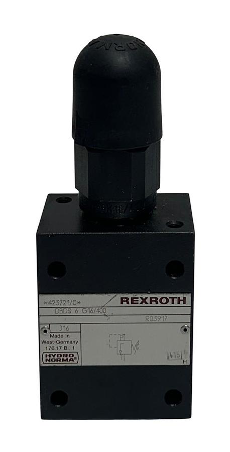 Used REXROTH DBDS 6 G16/400 / 423721/0 HYDRO NORMA HYDRAULIC RELIEF VALVE NSNP