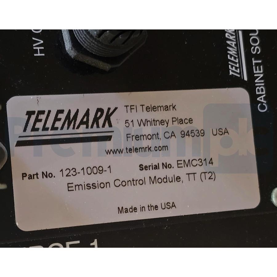 Used Telemark 123-1003-6 | TT-10 E-Beam Power Supply Cabinet 10kW w/123-1009-1 Module