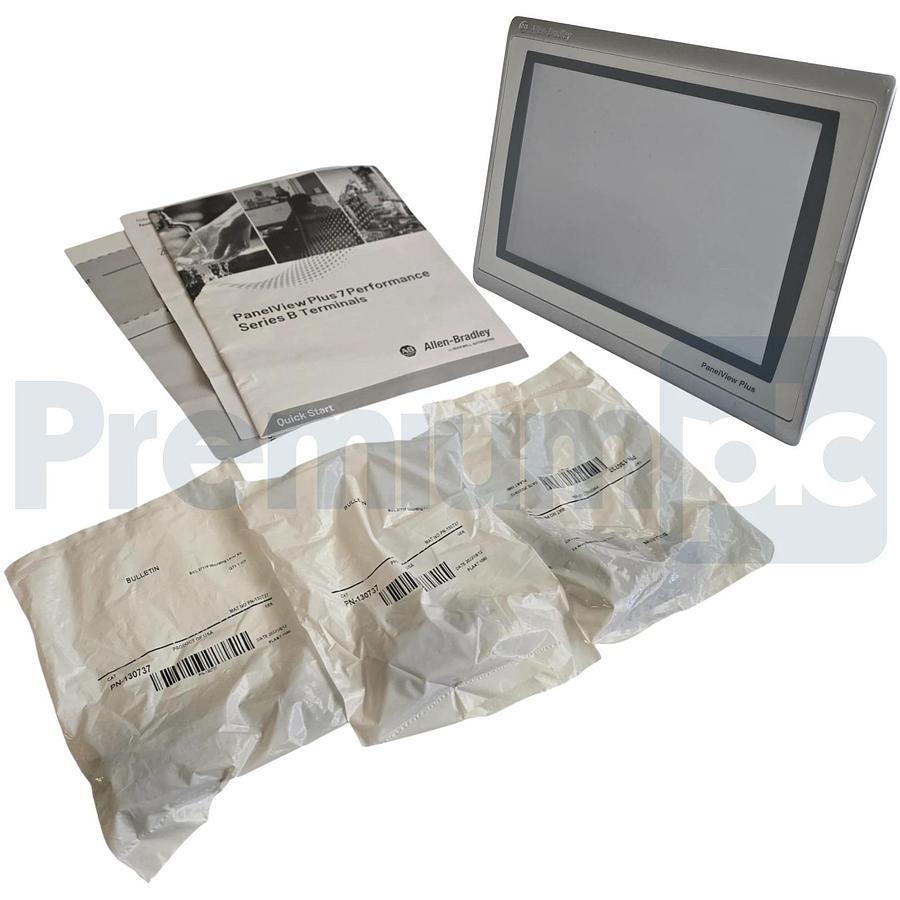 Used ALLEN BRADLEY 2711P-T12W22D9P /A PanelView PLUS 7 GRAPHIC TERMINAL 12" XLNT 885630844695