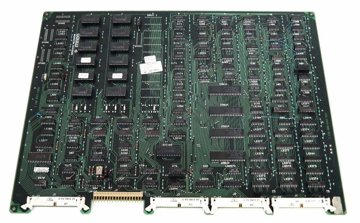 Used GOULD MODICON AS-516P-002 MEMORY MODULE PROM/PC BOARD PCB C516-000 REV. C