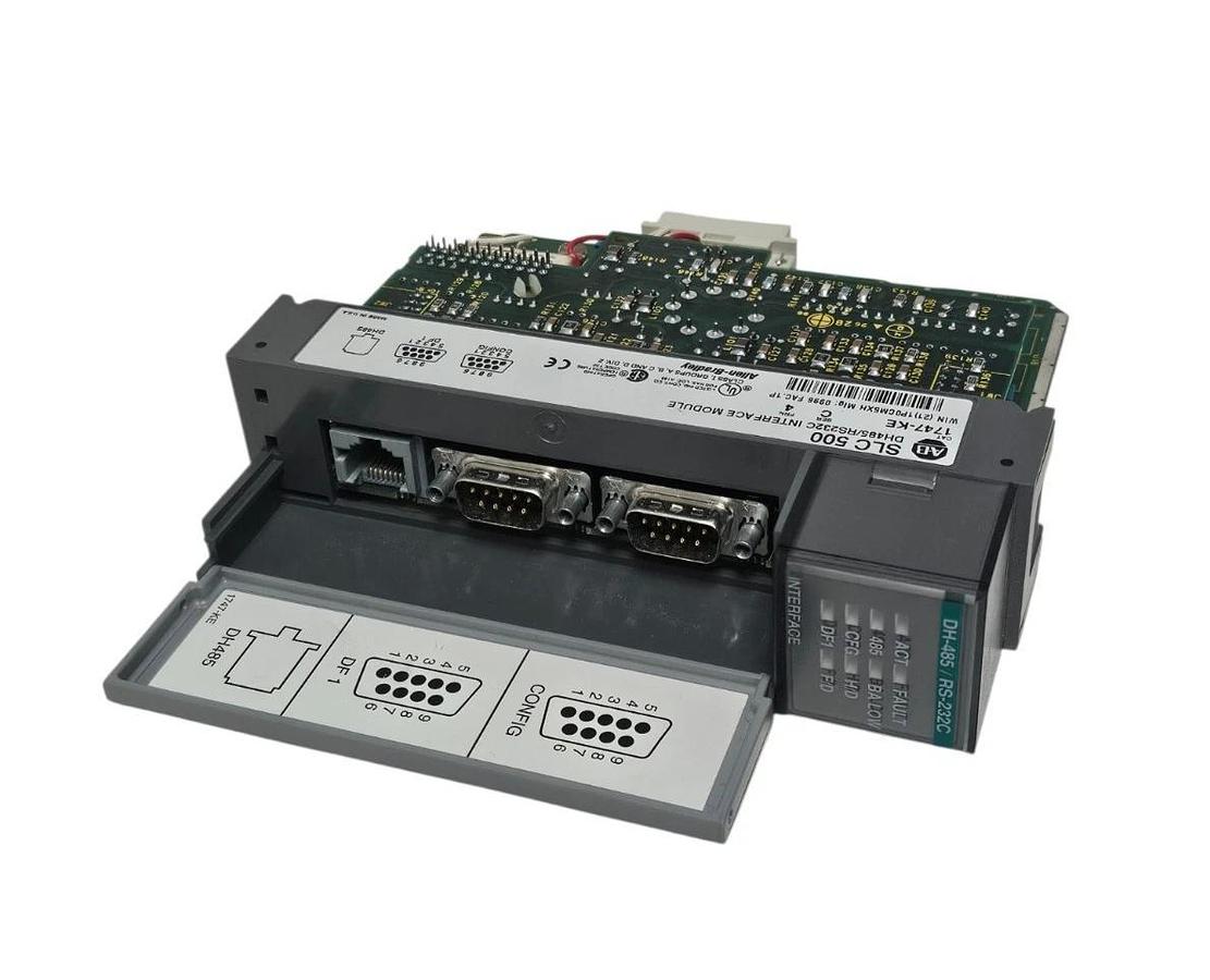 NIB ALLEN BRADLEY 1747-KE DH485/RS232C INTERFACE MODULE SER. C FRN: 4 1747KE
