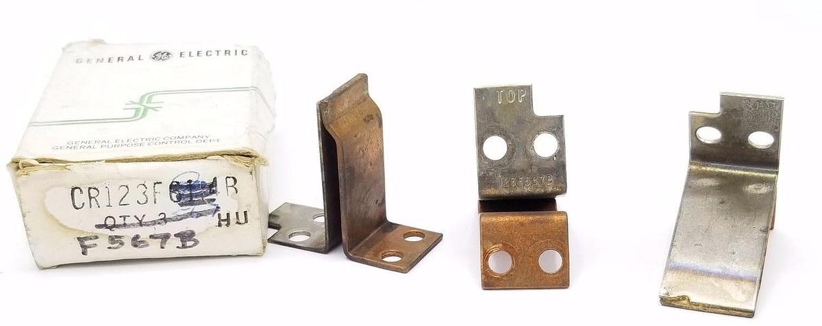 Used BOX OF 3 GENERAL ELECTRIC CR123F567B HEATER ELEMENTS