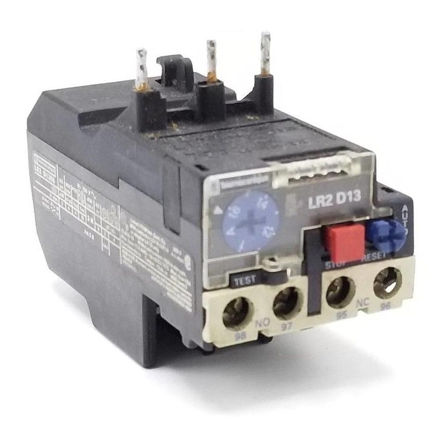 Used TELEMECANIQUE LR2D1306 THERMAL OVERLOAD RELAY 1-1.6A