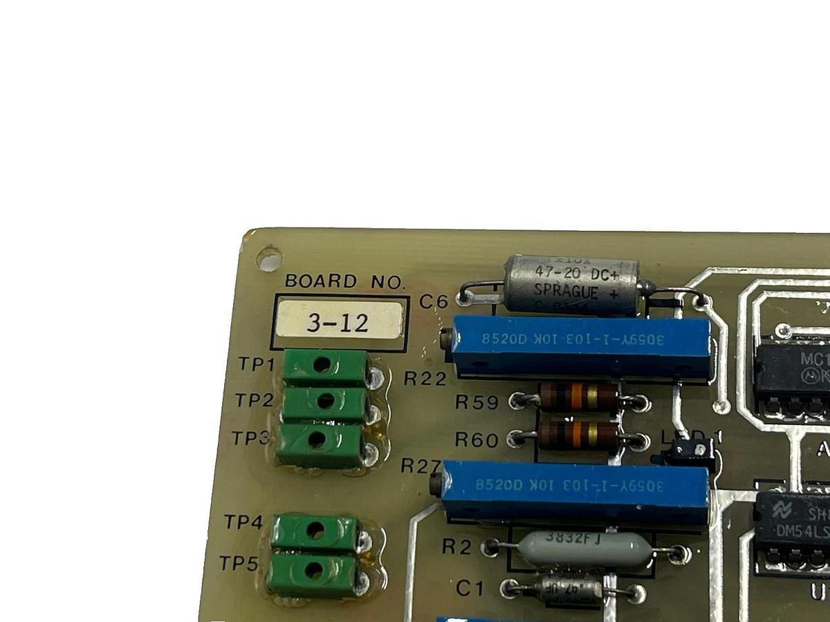 GE 4116J79-G2 Vibration Monitoring Board | 2-Channel | 4116J29-4 No. 3-12