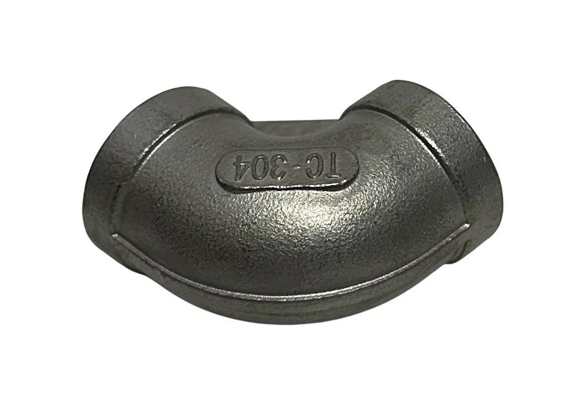 14 UNBRANDED TC-304 / TC-316 / 1/2-150 / G-NPT THREADED ELBOW FITTINGS NSNP