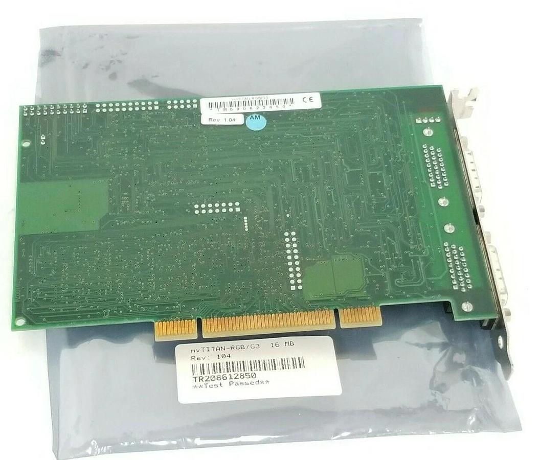 Used MATRIX VISION mvTITAN-RGB/G3 16 MB FRAME GRABBER BOARD REV: 1.04 B1527321