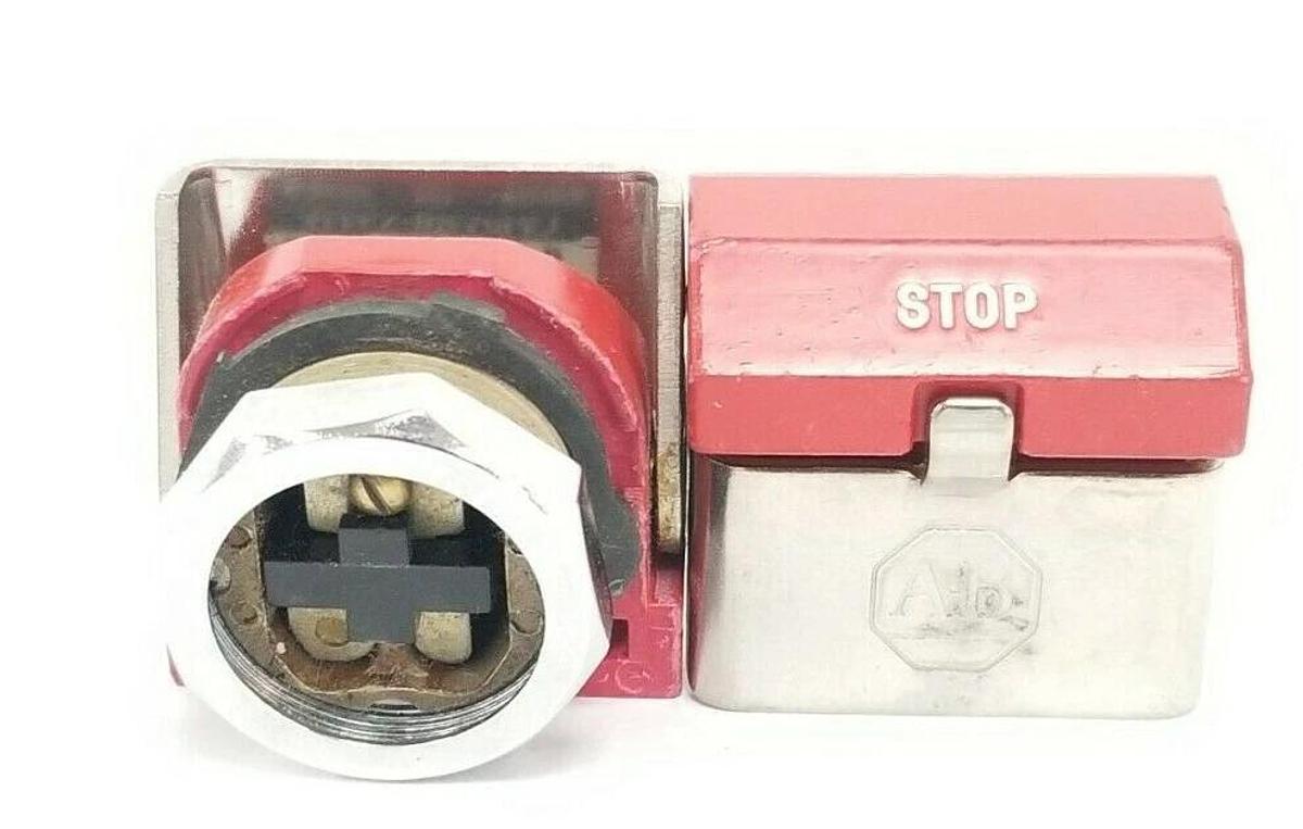Used LOT OF 2 ALLEN BRADLEY 800H-WK61 PUSHBUTTONS 800HWK61, SER. B