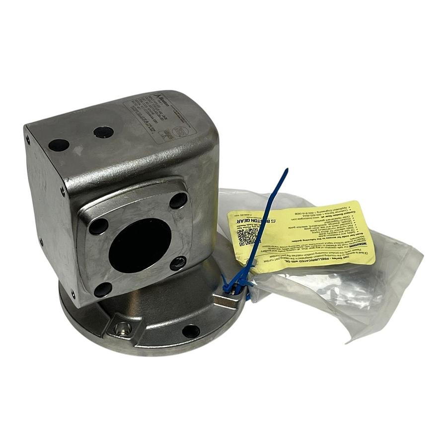Used Boston Gear SSF715-40K-B5-JS1 Stainless Steel Speed Reducer 40:1 56C w/ Hardware
