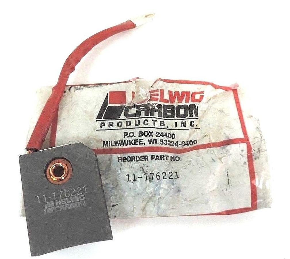 Used NEW HELWIG CARBON 11-176221 CARBON BRUSHES 11176221