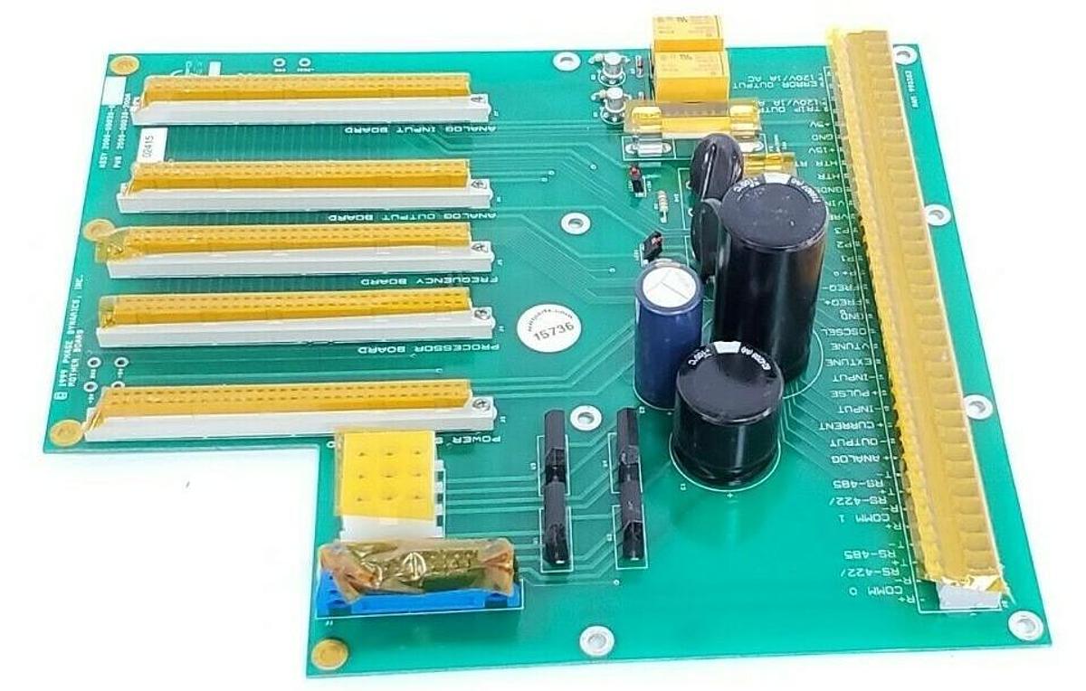 Used NEW PHASE DYNAMICS INC. ASSY. 2000-00030-0 MOTHER BOARD PWB 200-00030-200A