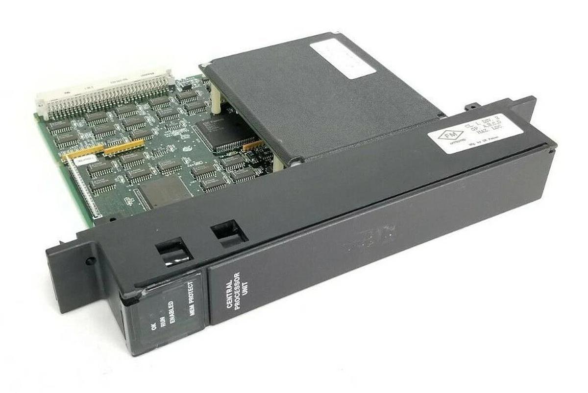 Used GE FANUC IC697CPU771R CPU MODULE W/ IC697MEM713B 64KB CMOS MEM. CARD IC697CPU771