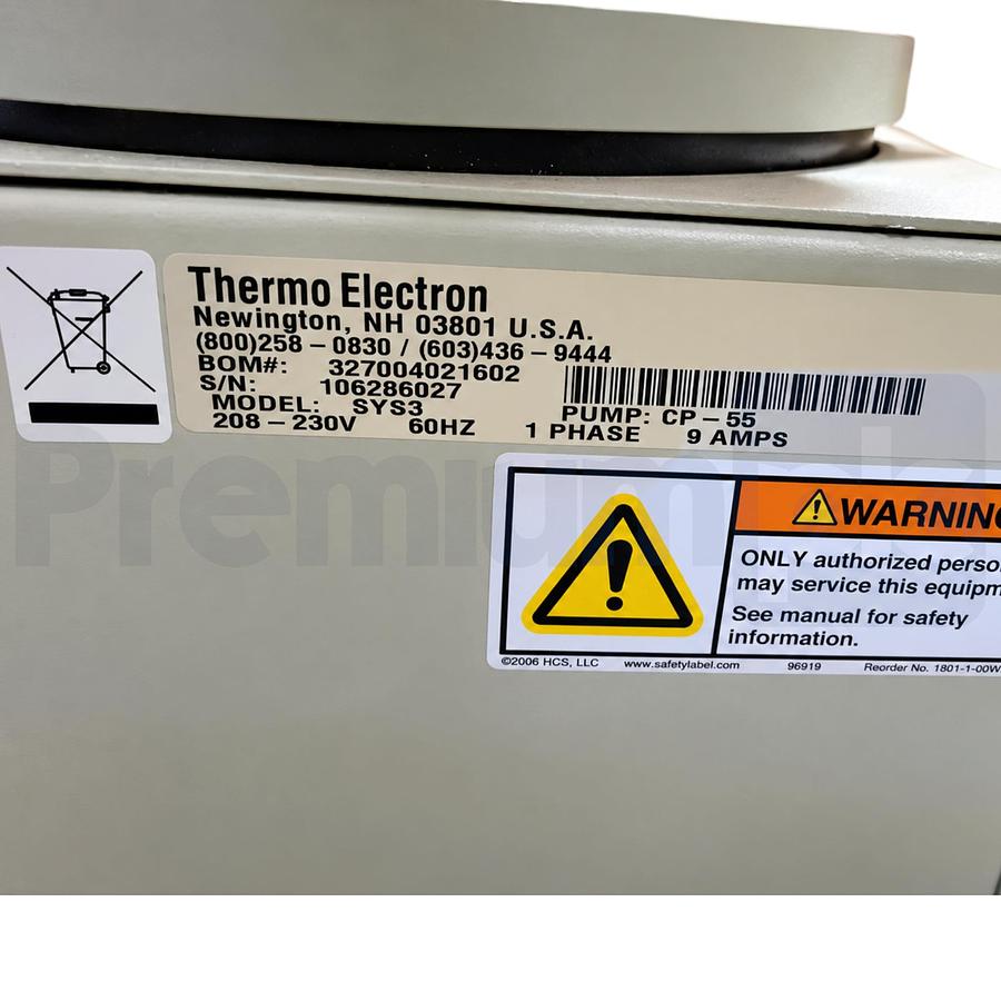 Used Thermo Electron Neslab System III SYS3 Liquid Heat Exchanger CP-55 327004021602