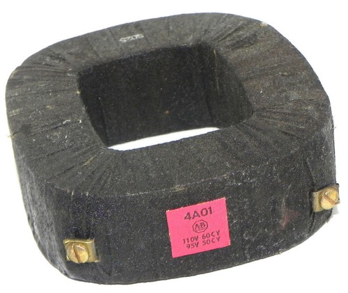 Used ALLEN BRADLEY 4A01 COIL 110V 60CY 95V 50CY