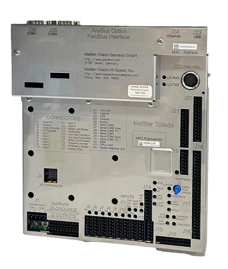 Used NEW METTLER TOLEDO 66065044 G XRTC HISPEED MODULE FieldBus 0066065044 NSNP