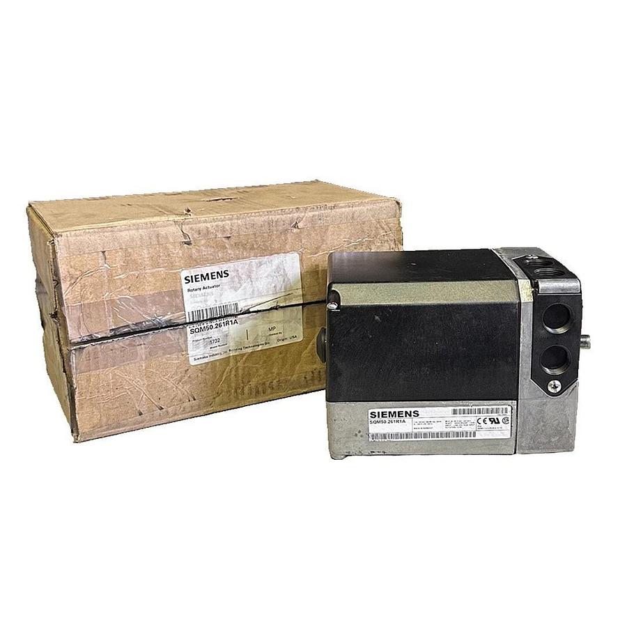 Used SIEMENS SQM50.261R1A / SQM50261R1A ROTARY ACTUATOR 110/120VAC 50/60Hz 20VA