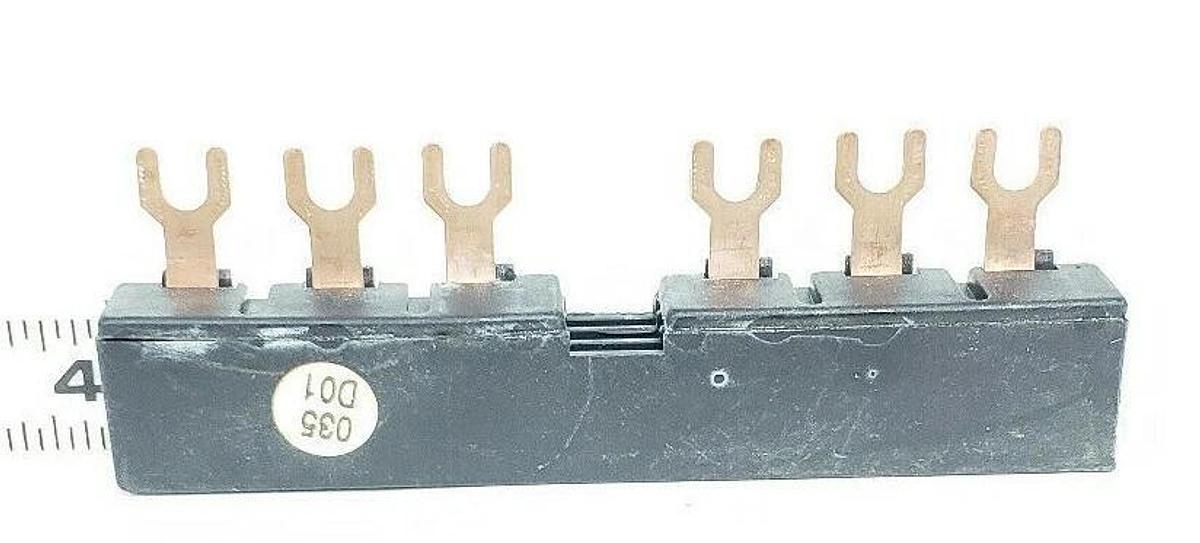 Used LOT OF KLOCKNER MOELLER B3.1/5-PKZM1 3-PHASE LINK BUS BARS B315PKZM1