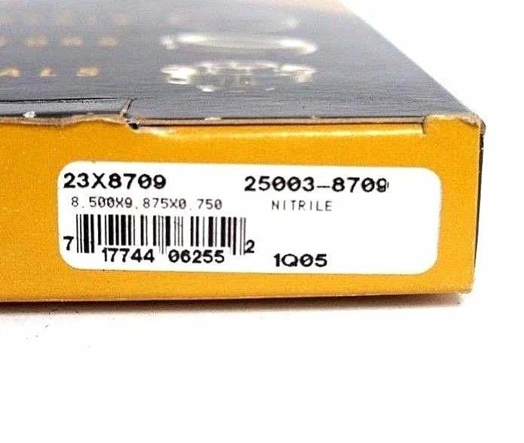 Used NIB KLOZURE GARLOCK 25003-8700 23X8709 MILL RIGHT N SPLIT, 8.500" ID, 9.875" OD