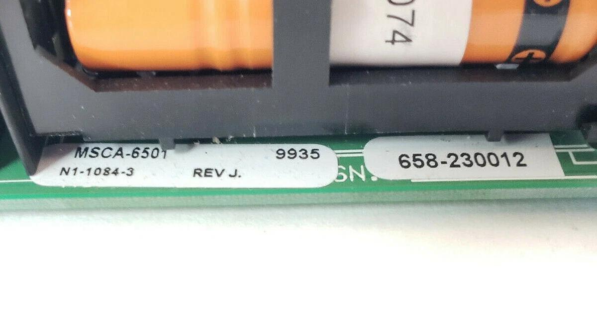 Used INVENSYS ROBERTSHAW N1-1084-3 REV. J PC BOARD CONTROLLER MSCA-6501