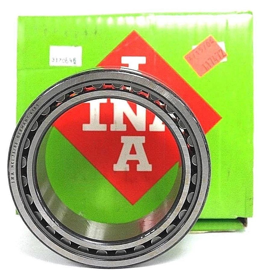Used NIB INA NKI75/35 NEEDLE BEARING 75X105X35MM