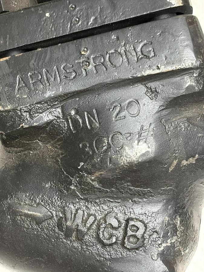 Used Armstrong Python 1100 Series 18mm Pneumatic Modulating Control Valve 1" NPT WCB