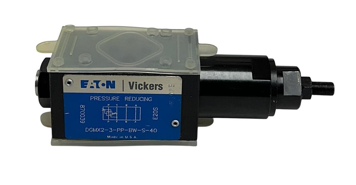 Used EATON VICKERS DGMX2-3-PP-BW-S-40 / DGMX23PPBWS40 HYDRAULIC REDUCING VALVE NSNP