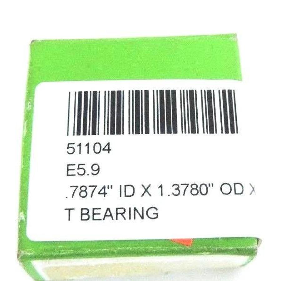 Used NIB INA 51104 TRUST BEARING .7874'' ID X 1.3780'' OD X .3937'' W