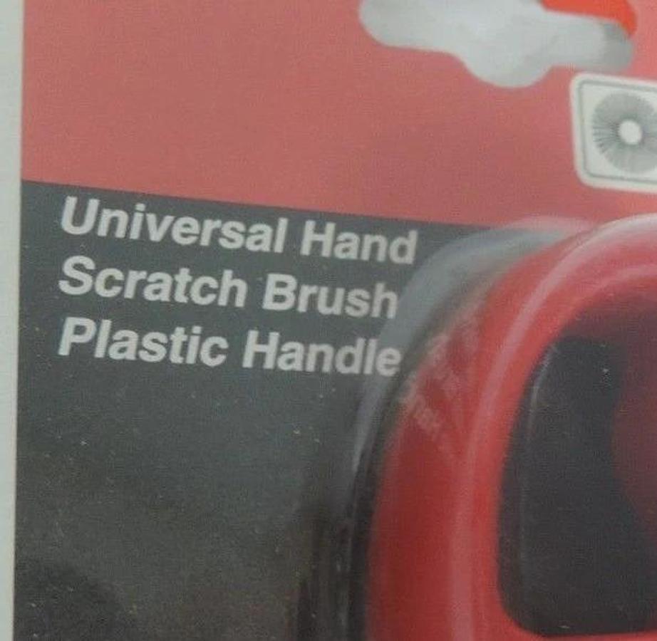 Used LOT OF 2 NEW NULINE 462291-3208 HAND SCRATCH BRUSH WIRE HAWK