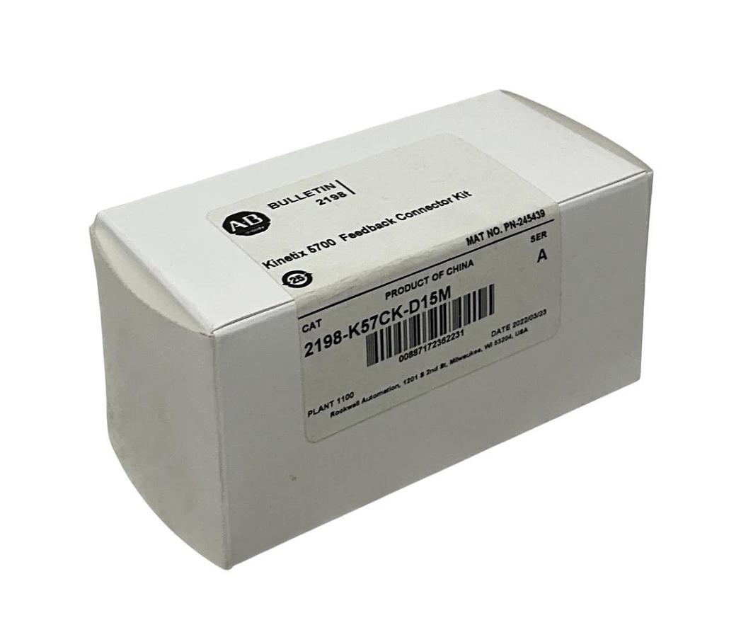 ALLEN BRADLEY 2198-K57CK-D15M /A Kinetix 5700 FEEDBACK CONNECTOR KIT OEM NSMP